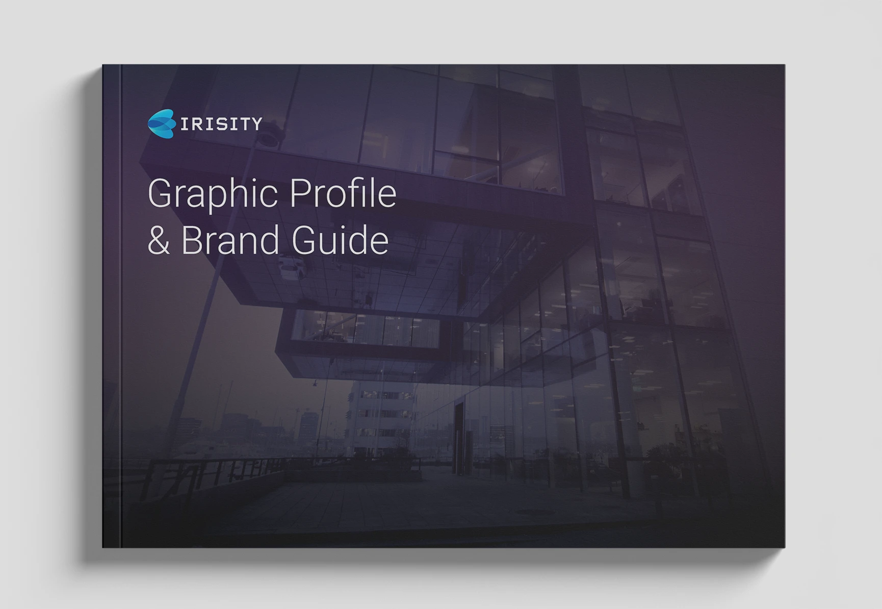 Irisity graphic profile and brand guide cover